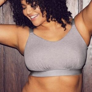Sz 42M/N Gray Elomi Gray Marl Downtown Bralette
